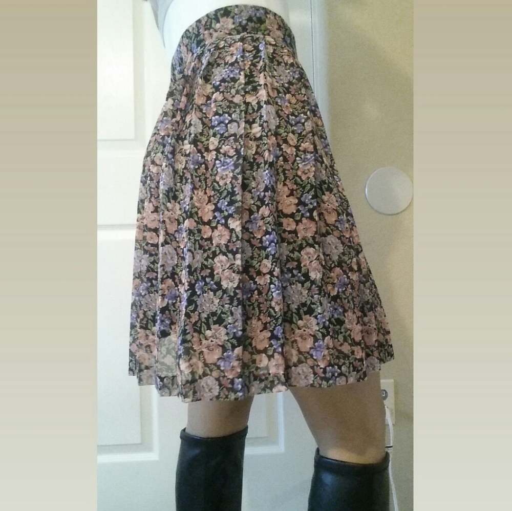 90s Express Floral Skirt